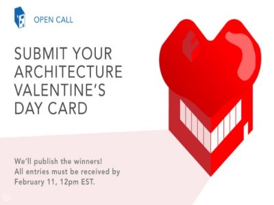  Archdaily طراحی کارت ولنتاین معمارانه